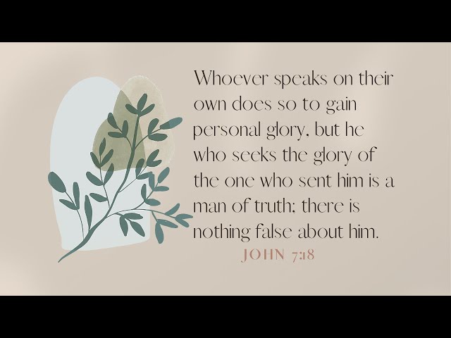 John 7:1-5, 14-24