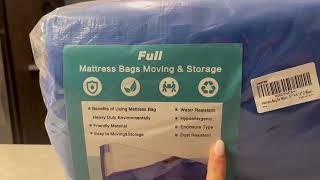 Full Mattress Bag for Moving and Storage Review, So easy to store your mattress! by Product Review 8 views 1 month ago 1 minute, 7 seconds