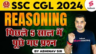 SSC CGL Marathon 2024 | Reasoning | SSC CGL Previous Year Question Reasoning | By Abhinav Sir