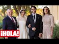 Las lágrimas de Rania, los nervios del novio... el vídeo de la espectacular boda de Iman de Jordania