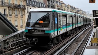 Paris Metro Line 6 Trains At Bir-Hakeim Station 29/8/2026