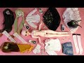 구체관절인형 쎄이렌 I.자두 개봉후기/옷입히기Ball Jointed Doll Sseiren I.JADU Box opening dress up doll BJD asmr 4K