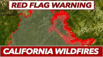Live Update and Forecast for the California Wildfires as Extreme Conditions Return to the State