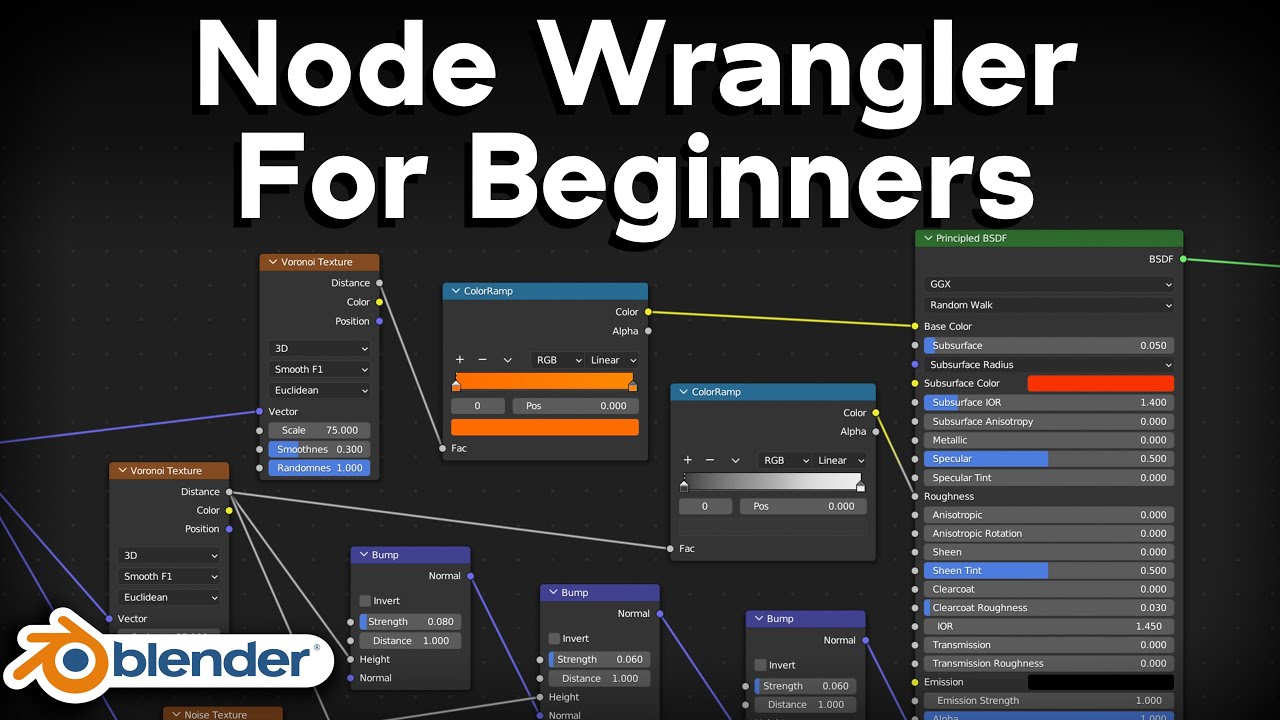 How to Use the Node Wrangler for Beginners (Blender Tutorial) - YouTube