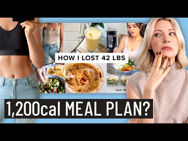 Dietitian Reacts to Liezl Jayne Strydom’s 42lb Weight Loss Diet Plan