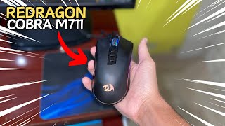 REDRAGON COBRA M711 12400dpi - UNBOXING DO MELHOR MOUSE CUSTO BENEFÍCIO DE 2024!!