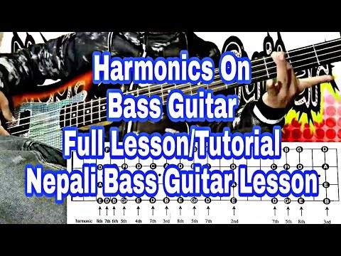 harmonics-on-bass-guitar-(full-tutorial/lesson)-nepali-bass-guitar-lesson-|-joel-magar