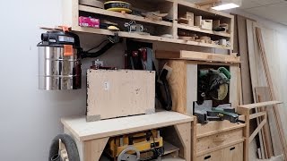Local Dust Collection For The Miter Saw And Belt Grinder