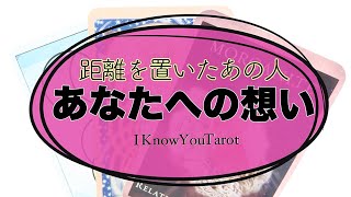 【タロット占い】距離を置いたあの人は今どう思ってる？