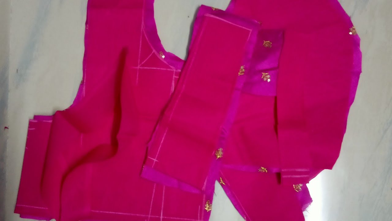 lining blouse cutting YouTube