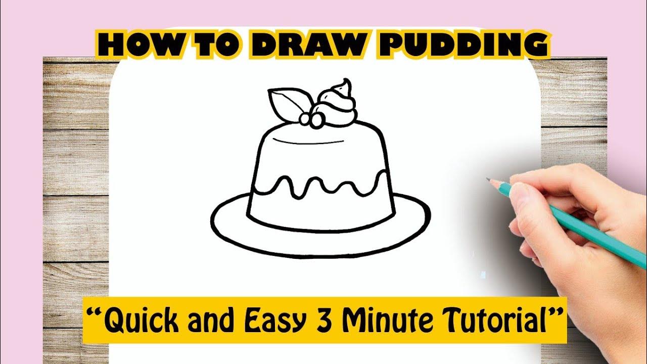 How to draw PUDDING YouTube