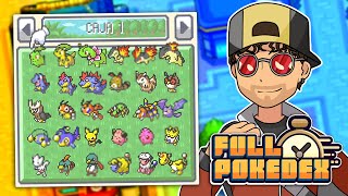 ¿Qué Tan RÁPIDO Puedo COMPLETAR LA POKÉDEX en POKÉMON HEARTGOLD y SOULSILVER?