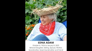 Slideshow of Edna's Life