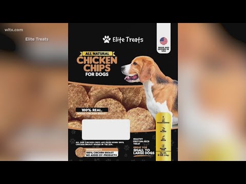 Pet food recall on dog treats