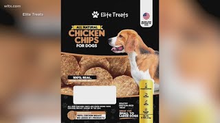 Pet food recall on dog treats