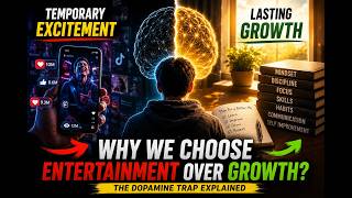 Why We Choose Entertainment Over Growth | The Dopamine Trap