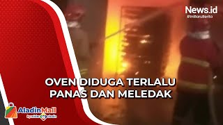 Pabrik Eggtray Dilalap Api di Blitar, Diduga karena Oven Meledak