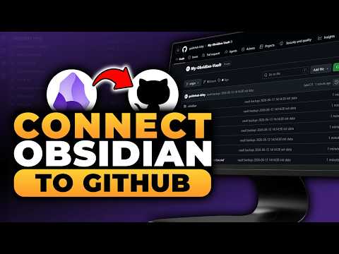 How To Connect Obsidian To GitHub (𝟮𝟬𝟮𝟲) | 100% WORKS | NO Yapping, To The Point! | FAST & EASY