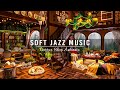 Stress relief with soft jazz music at cozy coffee shop ambience  relaxing jazz instrumental music