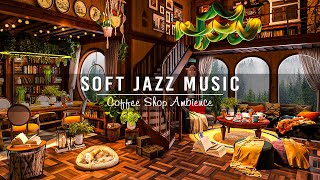 Stress Relief with Soft Jazz Music at Cozy Coffee Shop Ambience ☕ Relaxing Jazz Instrumental Music screenshot 1