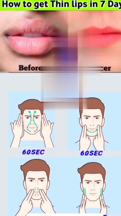 how-to-get-thin-lips-shorts-tricks-faceexercise-viralshorts-facts