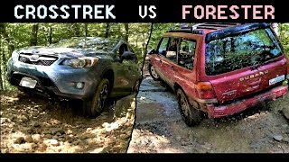 Long travel Forester VS Stock Crosstrek with all seasons off-road
Comparing two very different Subarus on an off-road obstacle. See how they performed, and stick around until the end to see some crazy Forester rock crawling.
About the cars:
Off-road granny is a 1998 SF Forester that is lifted with long travel and all the off-road bits required to fulfill its purpose as a dedicated mountain off-road vehicle.
The blue Crosstrek is a blue Crosstrek that is completely stock with all season tires, cheap aluminum cattle guard, and a novice driver.
Thanks to Adam for coming out and showing everyone that all season and all terrain tires are not the synonyms for each other.
If you would like to see a more balanced comparison of the two cars in this video, we are currently accepting Crosstrek donations - please write us a business inquiry email at the address on our YT page. Once you sign over the title, project Crosstrek will commence, and as thanks for your generosity we will paint a mural of your choosing on both the hood and hatch.
Thanks for watching!
Channel shop - https://poyboffroad.redbubble.com/
Discord server - https://discord.gg/7fz3WyP
https://www.facebook.com/Powerofyourbrains
https://www.instagram.com/Powerofyourbrains
https://www.patreon.com/powerofyourbrains
https://twitter.com/POYBoffroad
Check out these playlists
MODS - https://www.youtube.com/playlist?list=PLVrUBKqCU7Ys0rPkrSk3ton4SvMhpzLLO
ADVENTURES - https://www.youtube.com/playlist?list=PLVrUBKqCU7YuD49edWZucupRiojB6QjKW Long travel Forester VS Stock Crosstrek with all seasons off-road