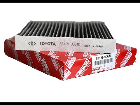 Замена салонного фильтра TOYOTA RAV4 2011г Замена салонного фильтра TOYOTA RAV4 2011г