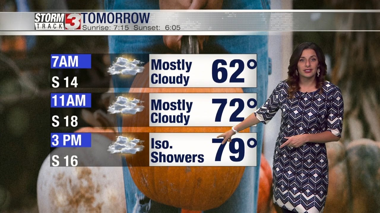 Tracking a big cool down and widespread rain - YouTube