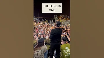 Israeli Singer Sings Shema For IDF Soldiers 
