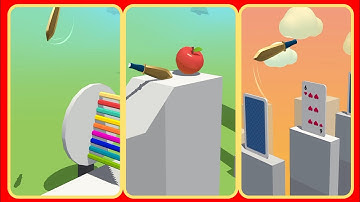 Slice it All Very satisfying relaxing Sound ASMR Game #24