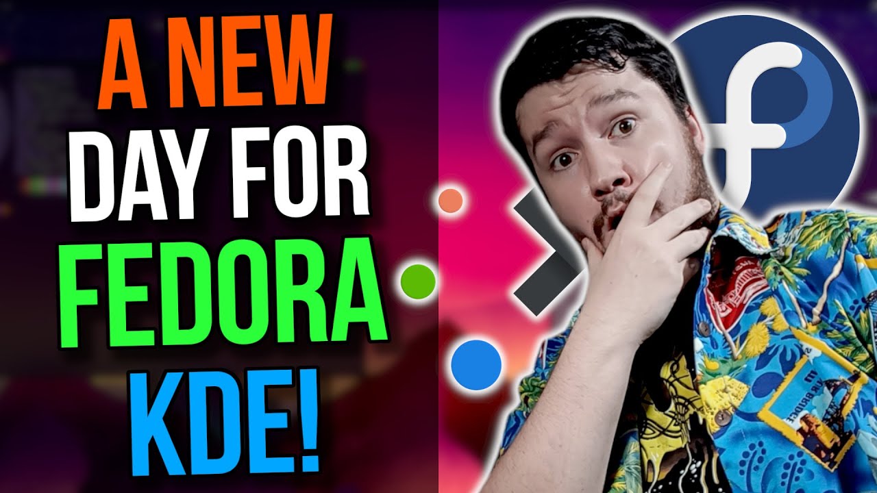 Fedora KDE Plasma Workstation Is REAL!!! - YouTube
