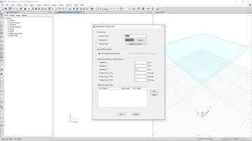Define spring properties in ETABS (05-2)