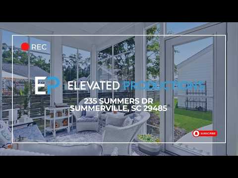 235 Summers Dr, Summerville, SC home video tour