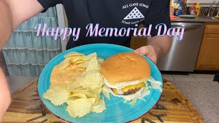 Memorial Day Burger! by Hayden B. Grillin 476 views 9 days ago 6 minutes, 42 seconds