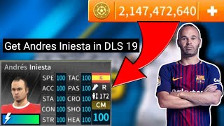 How to get Andres Iniesta in Dream League Soccer 2019