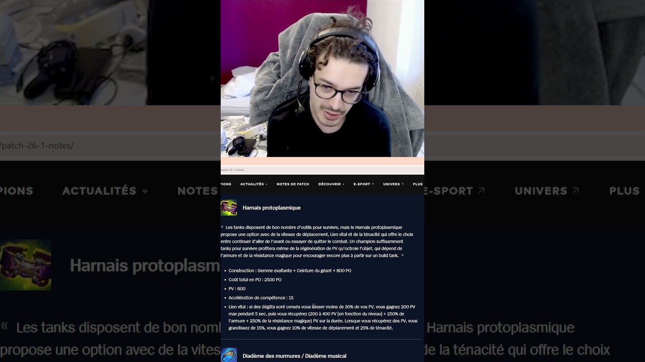 Le nouvel objet tank de la saison de lol !