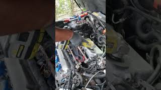 95-01 Nissan Maxima rear valve cover modification for Audi Ignition coils