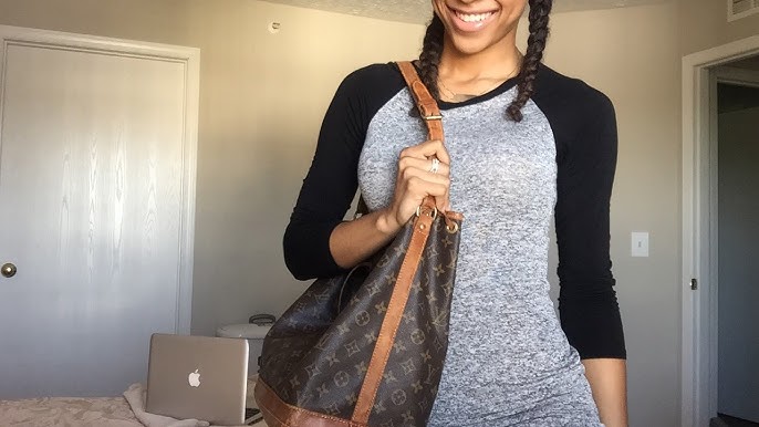 Louis Vuitton Noe Handbag: Repair and Spa review! This Vintage bag was  ready for the TRASH 