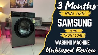 3 Months REAL USE! Samsung 9kg Washing Machine Review | Samsung 9kg Front Load ❌ Worth It or Not Update