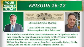 Your Money Today Episode 26 - 12 with returning Guest Expert Rick Ackerman