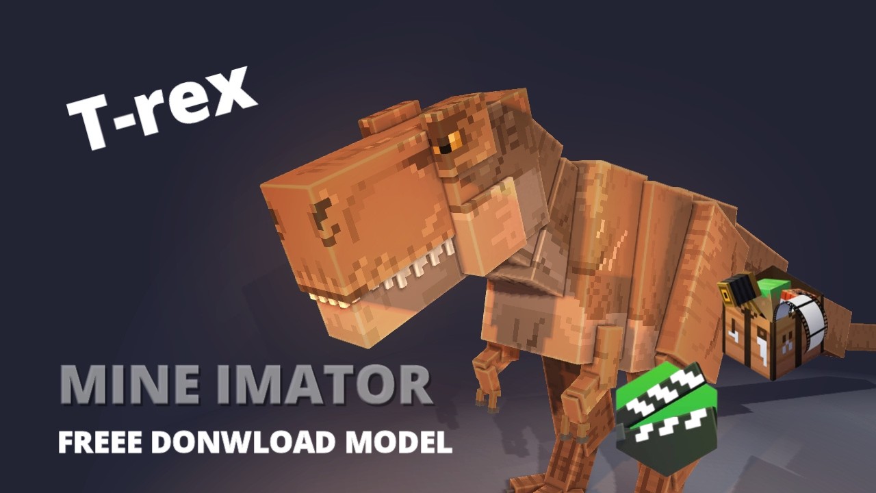 MINE IMATOR RIG MODEL T-REX ( free donwload ) - YouTube
