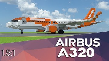 1.5:1 Airbus A320 | Minecraft