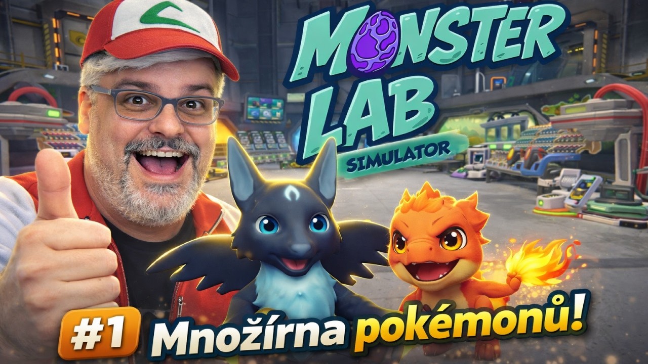 Moje poprvé s potvorami 🐢 Monster Lab Simulator #1