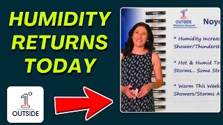 Surge of Humidity Today Fuels Showers/Storms: Wednesday Noyes' Notes