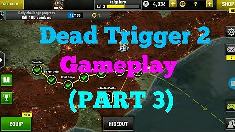 •Dead Trigger 2 Gameplay (PART 3)• #23 (Malaysia) [Official TaigaFury]