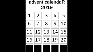 Advent calendaR - Day 20