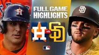 ASTROS vs. PADRES: Official Full Game Highlights (August 9) | 2026 MLB Season Guide