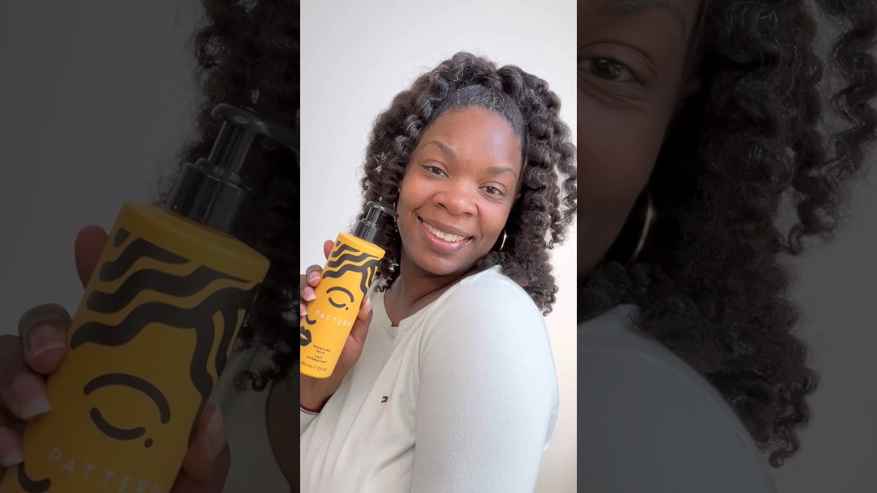 Twistout on Blown Out Hair| Pattern Beauty Moisture Milk