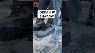 Jordan 10 Shadow #fyp #retro10 #sneakers  #jordan10