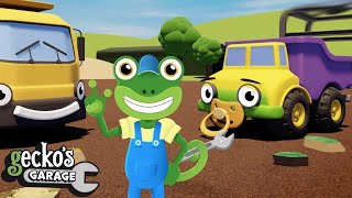 Daisy The Baby Dumper Truck | Gecko 2D | Learning Videos for Kids